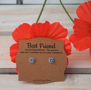 925 Sterling Silver Swarovski Earrings